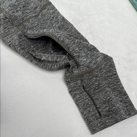 Athleta Pacifica Baja UPF Lightweight Jacket Grey Black Zipper Women’s Size M - Picture 9 of 16